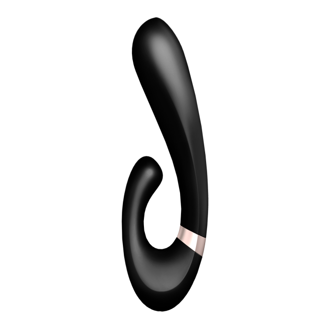 Stimulateur clitoridien et Vibromasseur point G Satisfyer Heat Wave Connect App - Noir