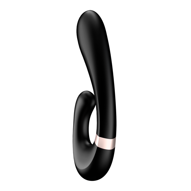 Stimulateur clitoridien et Vibromasseur point G Satisfyer Heat Wave Connect App - Noir