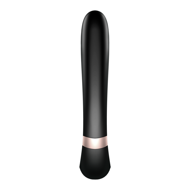 Stimulateur clitoridien et Vibromasseur point G Satisfyer Heat Wave Connect App - Noir