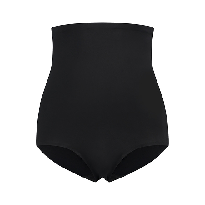 Bye Bra - Culotte Rembourrée Taille Haute Noir M