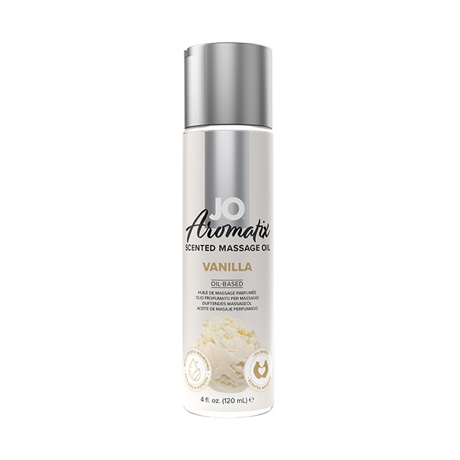 System Jo - Aromatix Huile de Massage Parfumée Vanille 120 ml
