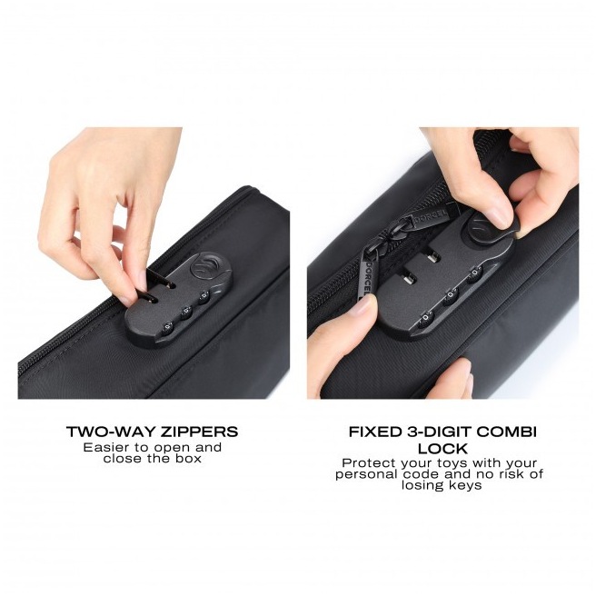 Coffret Discret - Dorcel - Noir Coffret Discret - Dorcel - Noir