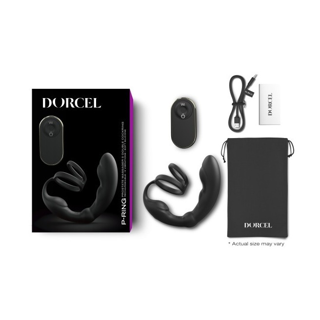 Stimulateur de prostate Dorcel P-Ring - Noir