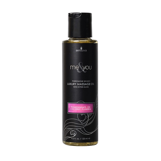 Sensuva - Me & You Grenade, Figue, Noix de Coco & Plumeria Huile de Massage 125 ml