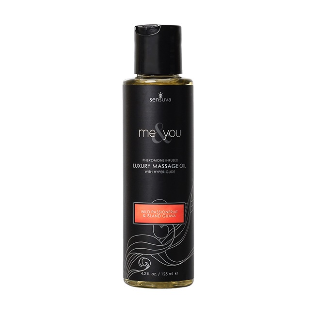 Sensuva - Me & You Huile de massage aux fruits de la passion sauvage et à la goyave des îles 125 ml