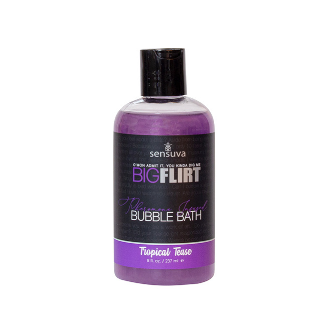 Sensuva - Bain moussant aux phéromones Big Flirt Tropical Tease 237 ml