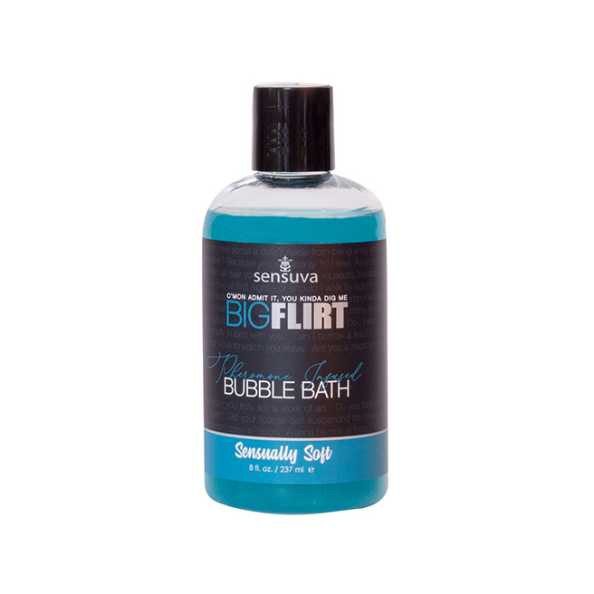 Sensuva - Bain Moussant aux Phéromones Big Flirt Sensuellement Doux 237 ml