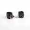 Menottes de bondage noires - Jeu secret - Collection BDSM