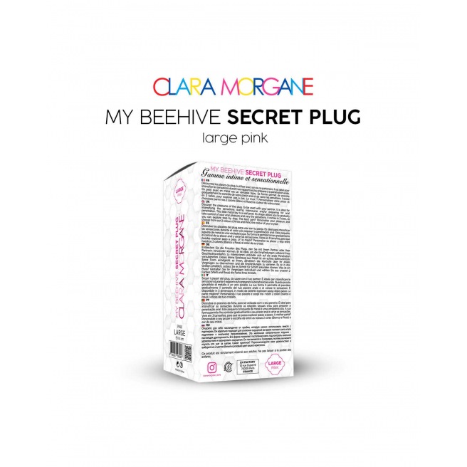 Plug Secret Ma Ruche - Rose Plug Secret Ma Ruche - Rose