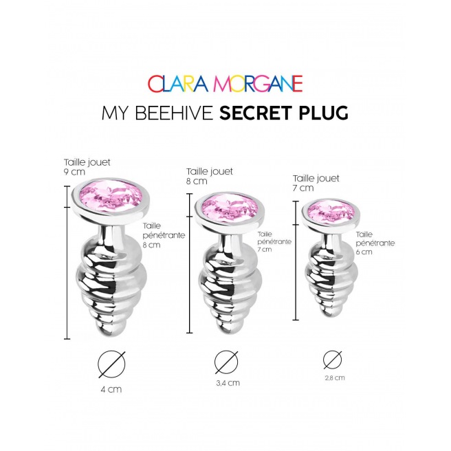 Plug Secret Ma Ruche - Rose Plug Secret Ma Ruche - Rose