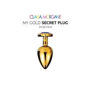 My Gold Secret Plug - Bleu My Gold Secret Plug - Bleu