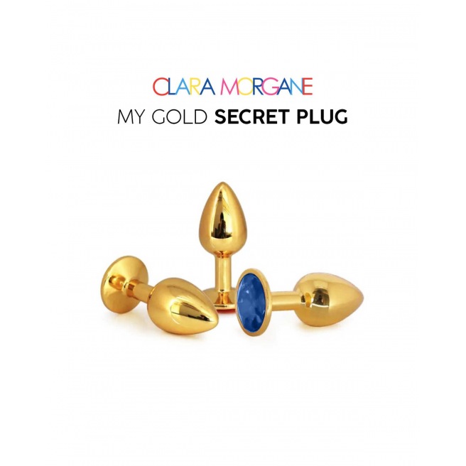 My Gold Secret Plug - Bleu My Gold Secret Plug - Bleu