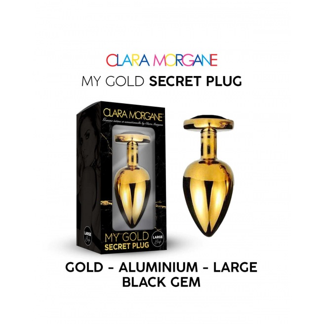 My Gold Secret Plug - Noir My Gold Secret Plug - Noir