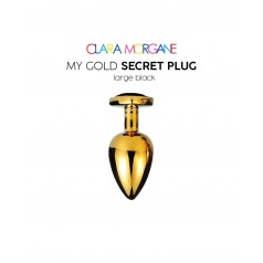 My Gold Secret Plug - Noir My Gold Secret Plug - Noir