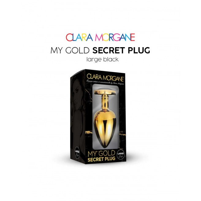 My Gold Secret Plug - Noir My Gold Secret Plug - Noir