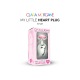 Mon petit Coeur Plug - Rose