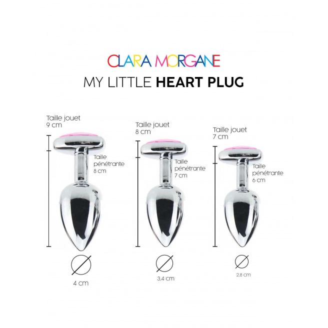 Mon petit Coeur Plug - Rose Mon petit Coeur Plug - Rose