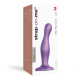 Strap-On-Me - Gode Plug Curvy Violet Métallisé M