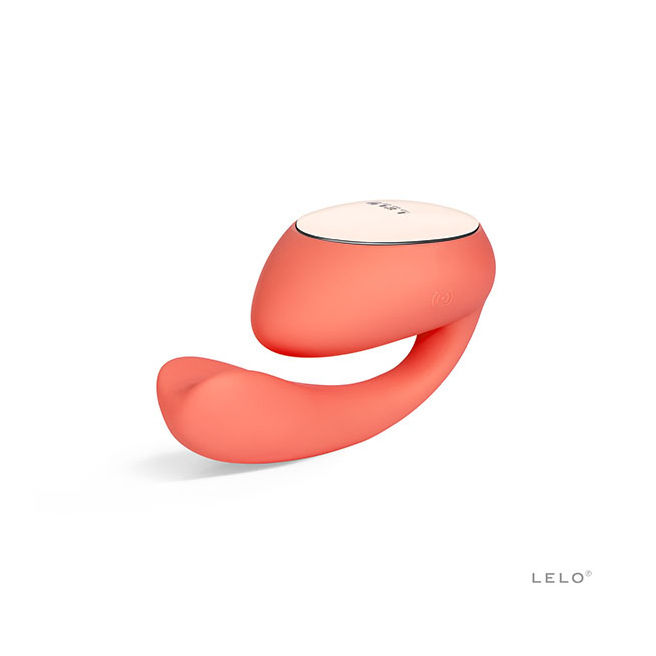 Lelo - Masseur Double Stimulation Ida Wave Rouge Corail