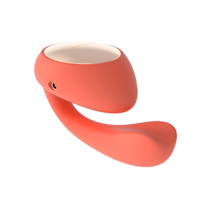 Lelo - Masseur Double Stimulation Ida Wave Rouge Corail