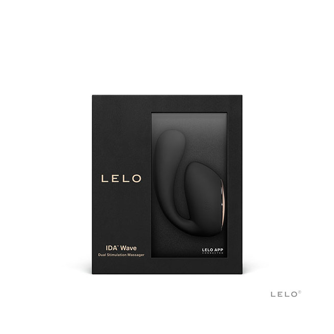 Lelo - Masseur Double Stimulation Ida Wave Noir