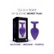 Mon Plug Secret en Silicone - Violet