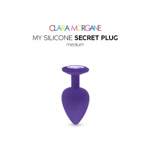 Mon Plug Secret en Silicone - Violet