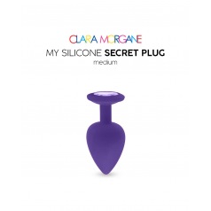 Mon Plug Secret en Silicone - Violet Mon Plug Secret en Silicone - Violet