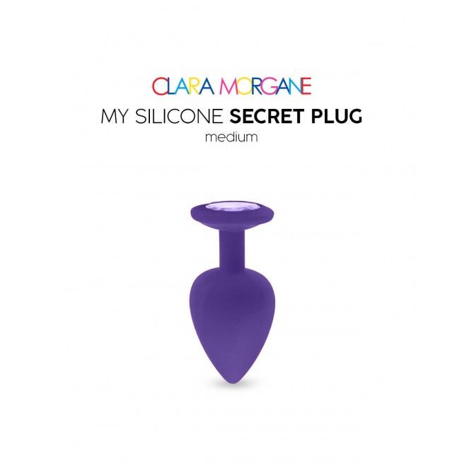 Mon Plug Secret en Silicone - Violet
