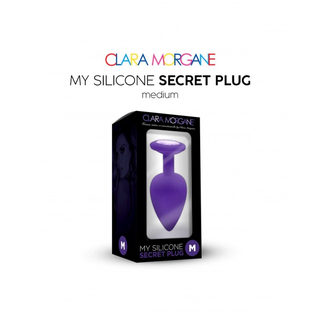 Mon Plug Secret en Silicone - Violet Mon Plug Secret en Silicone - Violet
