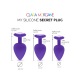 Mon Plug Secret en Silicone - Violet