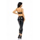 Carina ensemble pantalon et top - Noir