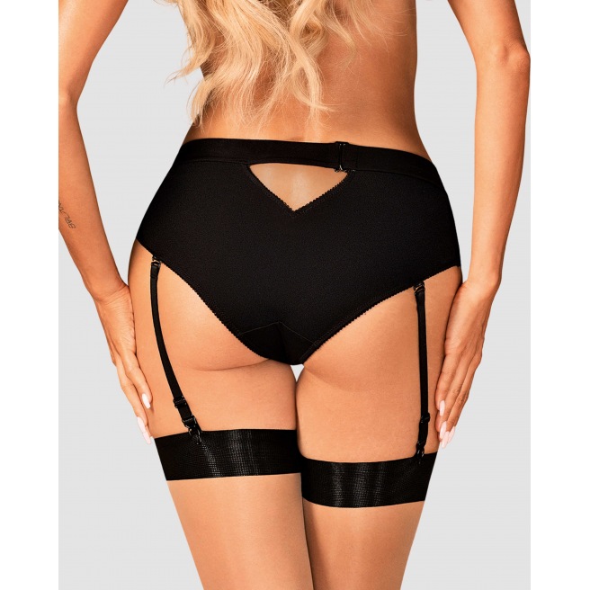 Editya Culotte jarretière Noire Editya Culotte jarretière Noire