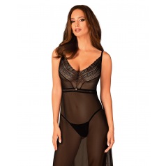 Nuisette longue Estiqua - noir