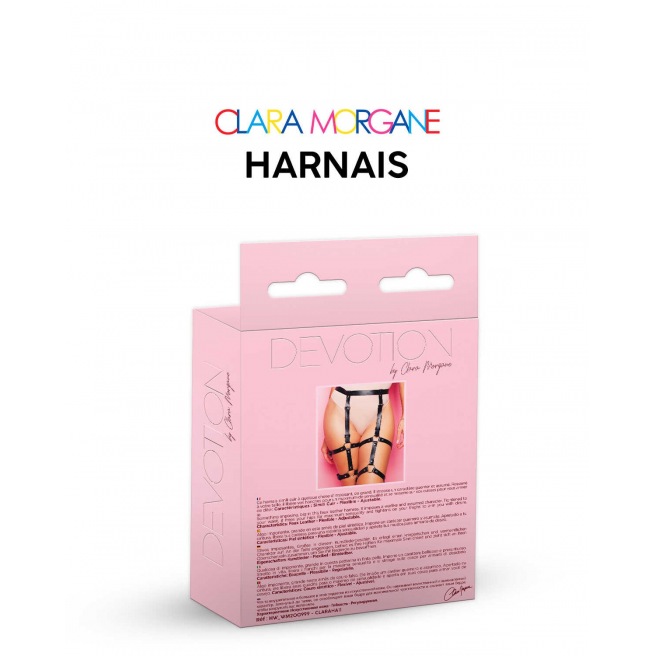 Harnais Athéna Clara Morgane - Noir Harnais Athéna Clara Morgane - Noir