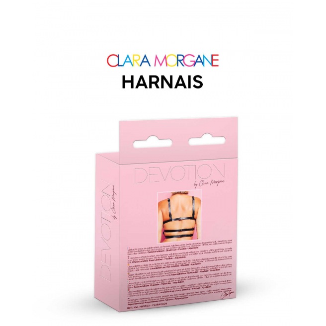 Harnais Eros Clara Morgane - Noir Harnais Eros Clara Morgane - Noir