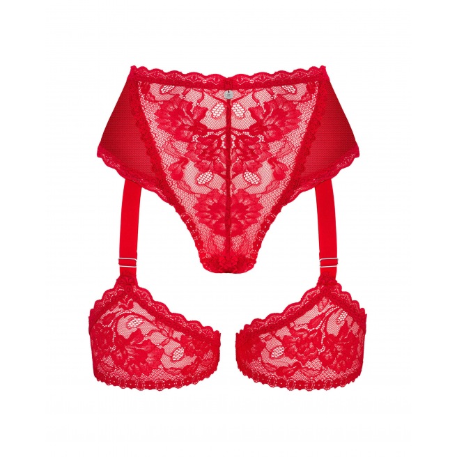 Belovya Culotte jarretière Rouge Belovya Culotte jarretière Rouge