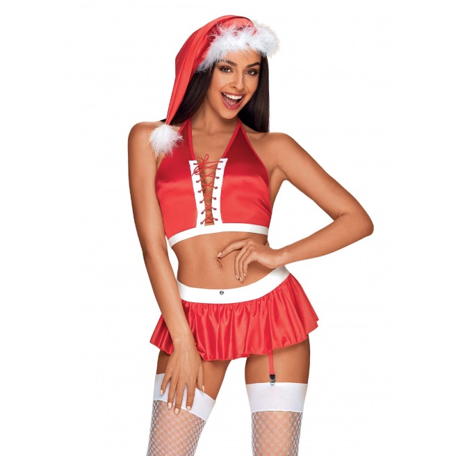 Noël Mme Claus Ensemble 2 pcs - Rouge