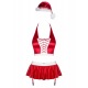 Noël Mme Claus Ensemble 2 pcs - Rouge