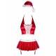 Noël Mme Claus Ensemble 2 pcs - Rouge