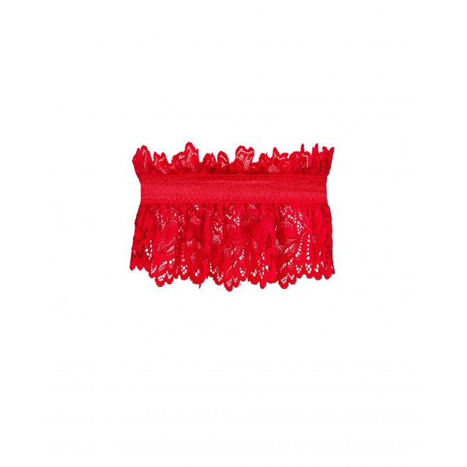 Jarretière rouge Amor Cherris