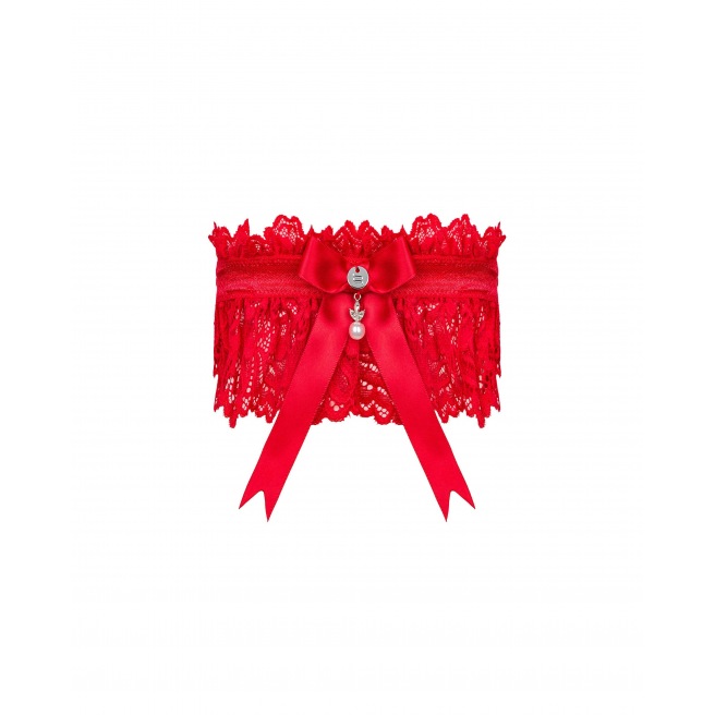 Jarretière rouge Amor Cherris