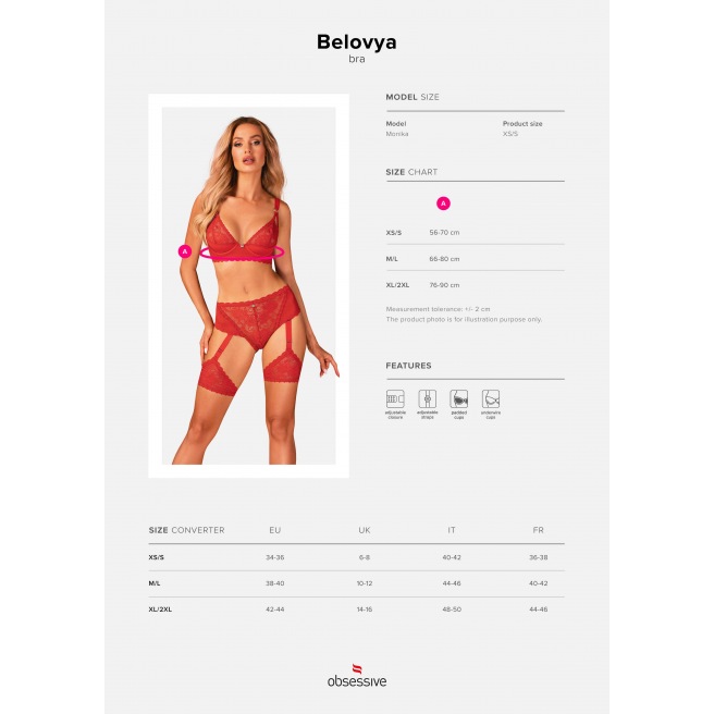 Belovya Soutien-gorge - Rouge Belovya Soutien-gorge - Rouge
