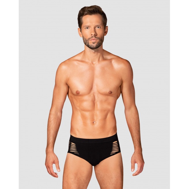 M101 slip Homme noir