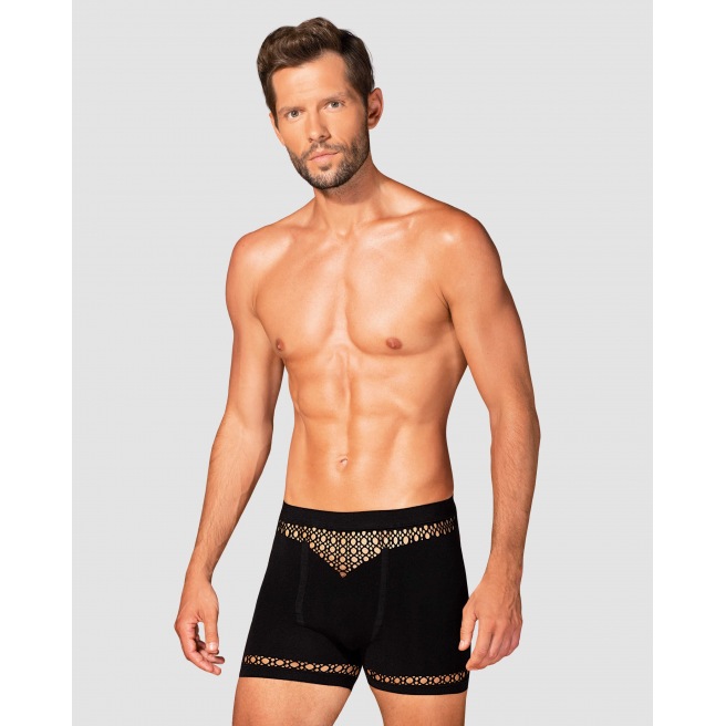 M102 Boxer Homme noir