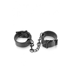Menottes simili cuir ajustables Fetish Tentation Menottes simili cuir ajustables Fetish Tentation