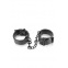 Menottes simili cuir ajustables Fetish Tentation
