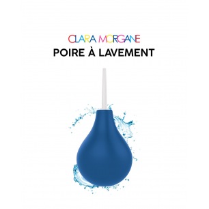 Poire Ã\u00a0 lavement Clara Morgane - Bleue