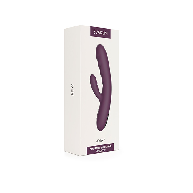 Svakom - Avery Puissant Vibromasseur Poussant Lilas Svakom - Avery Puissant Vibromasseur Poussant Lilas