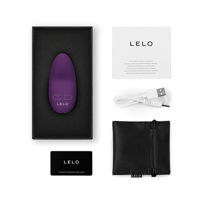 Lelo - Lily 3 Masseur Personnel Prune Foncé